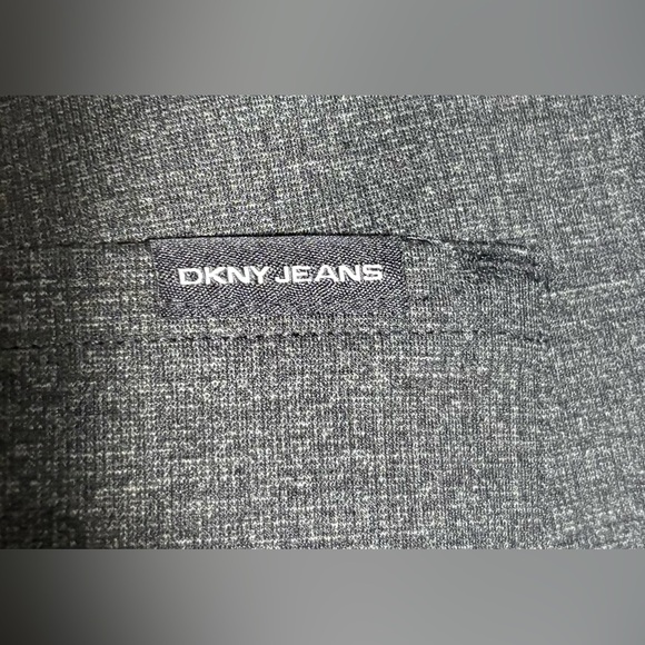 DKNY Women's Charcoal Straight Leg Pants - Picture 3 of 4